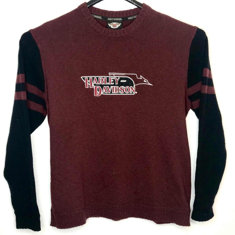 Harley Davidson Men’s Wool CrewNeck Sweater Large